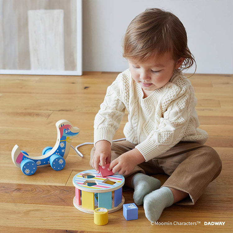 MOOMINBABY molded pull toy (Hanauma) TYMB018980000