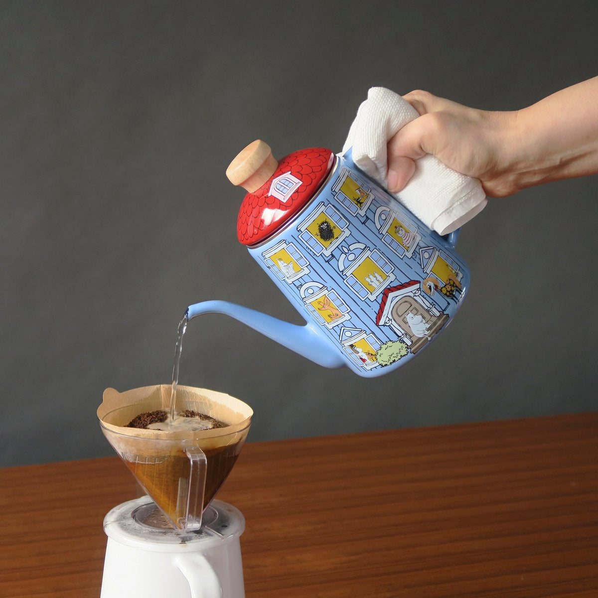 1.0L 滴水壶 (Moominhouse) MOH-1.0DP