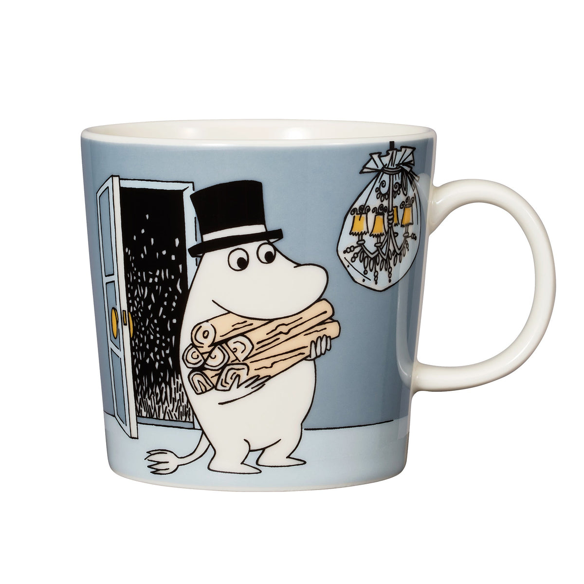 MOOMIN ARABIA Mug (Moominpappa/Grey)